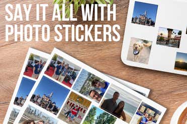 Say It All With Photo Stickers